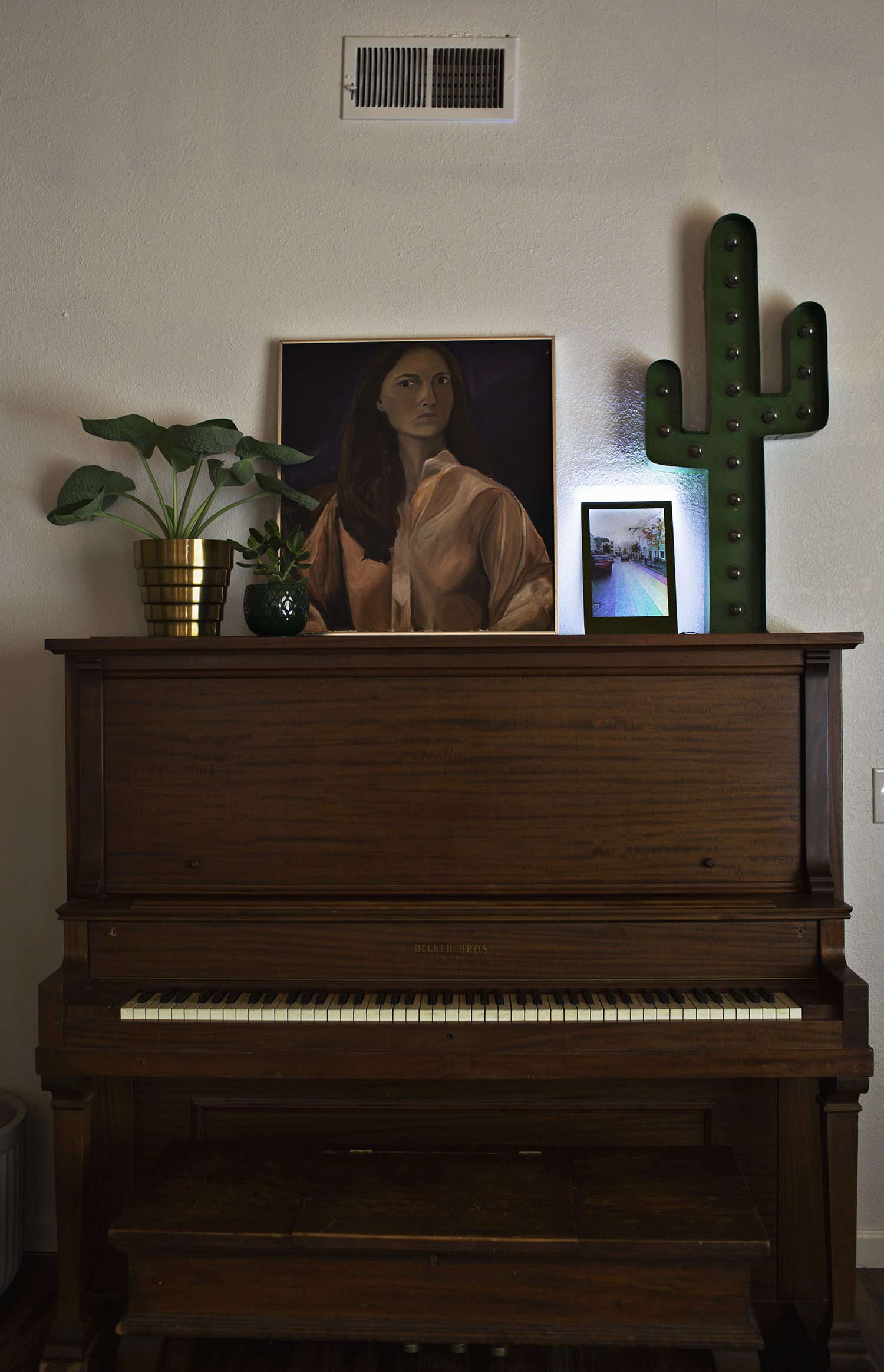 Light Up Photo Frame A Beautiful Mess