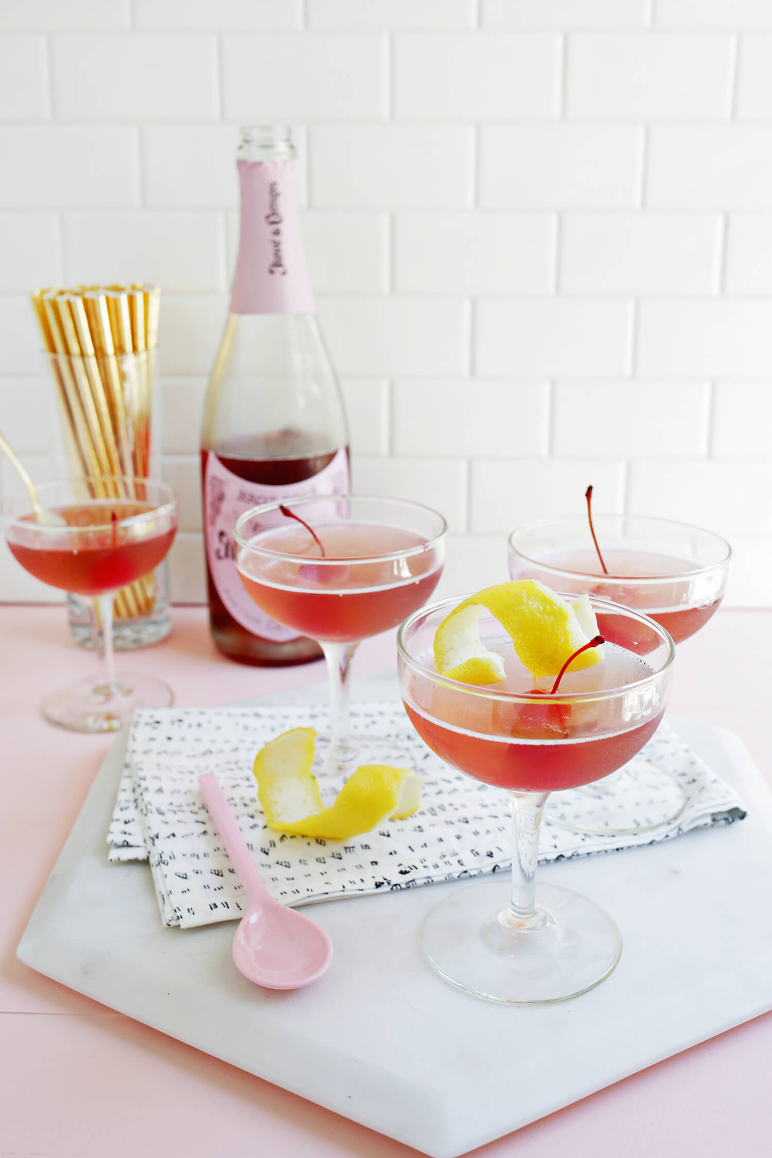 Rosé All Day Jello Shot! A Beautiful Mess