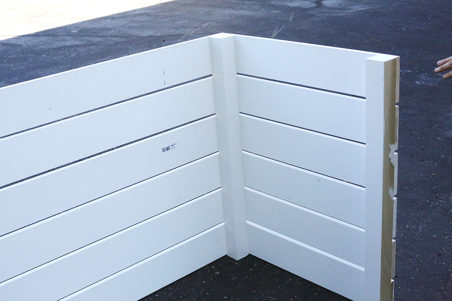 Try This: A modern solution for hiding your trash can! - A Beautiful Mess