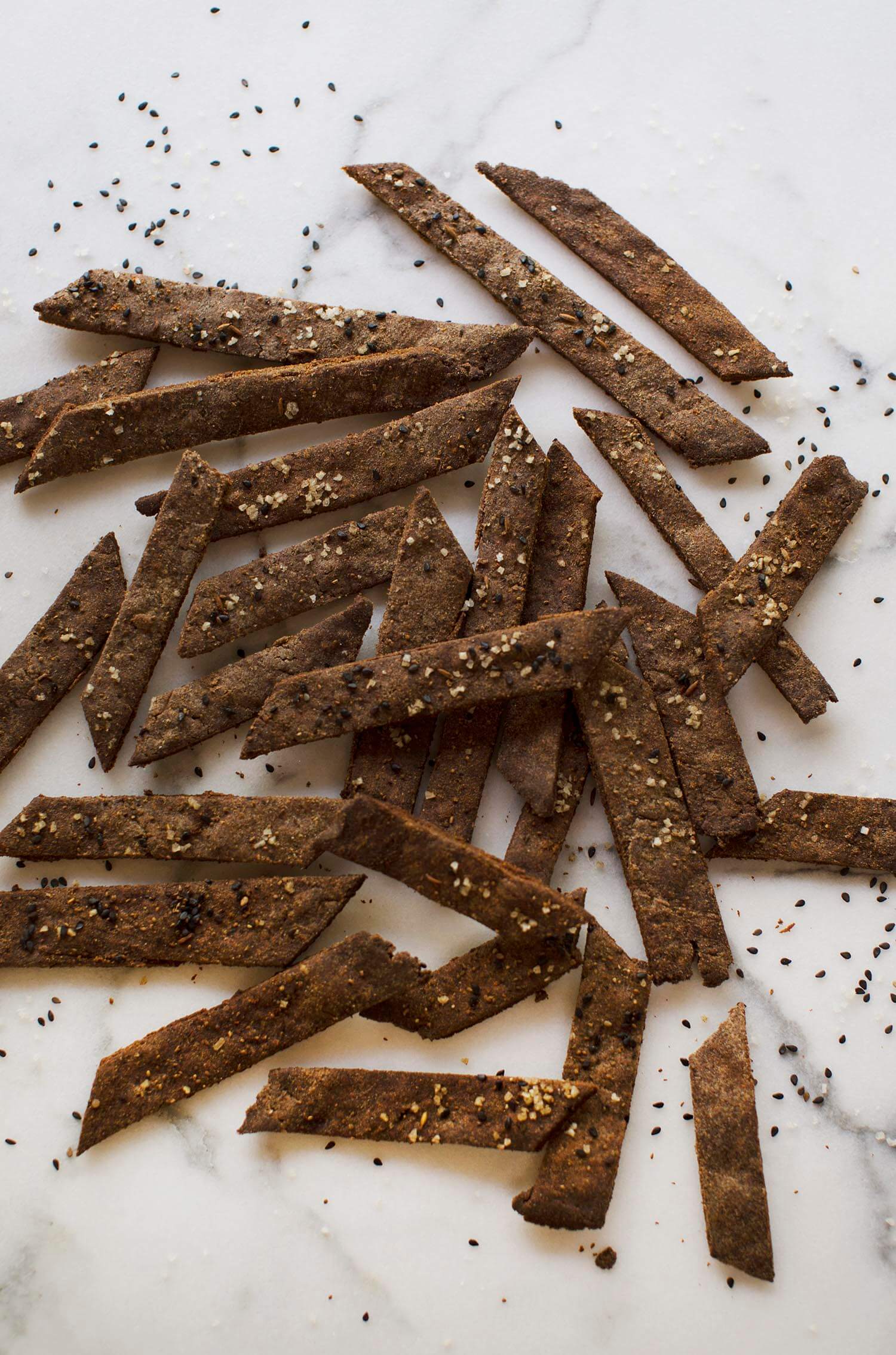 Baked Buckwheat Crackers A Beautiful Mess