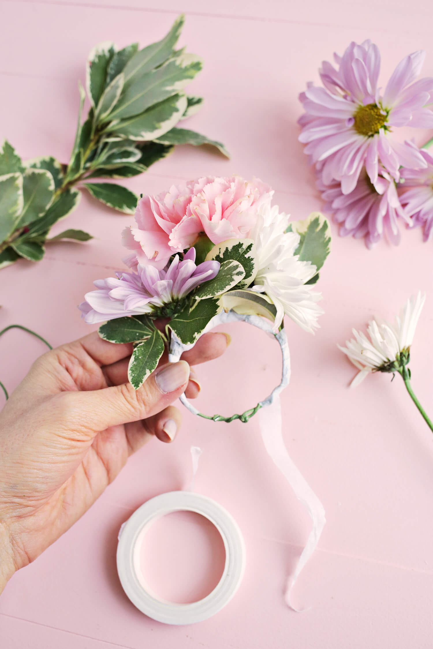 Flower Napkin Ring DIY A Beautiful Mess