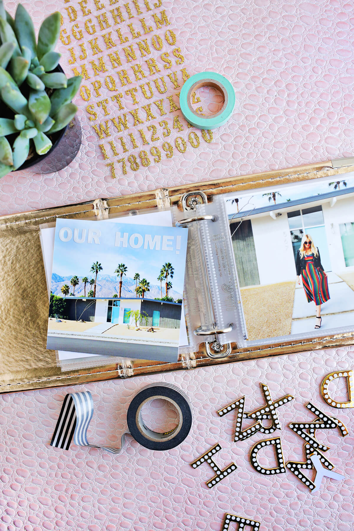 Laura's Palm Springs Mini Album A Beautiful Mess