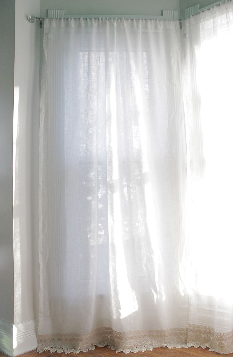 Lengthen Your Curtains Without Sewing A Beautiful Mess