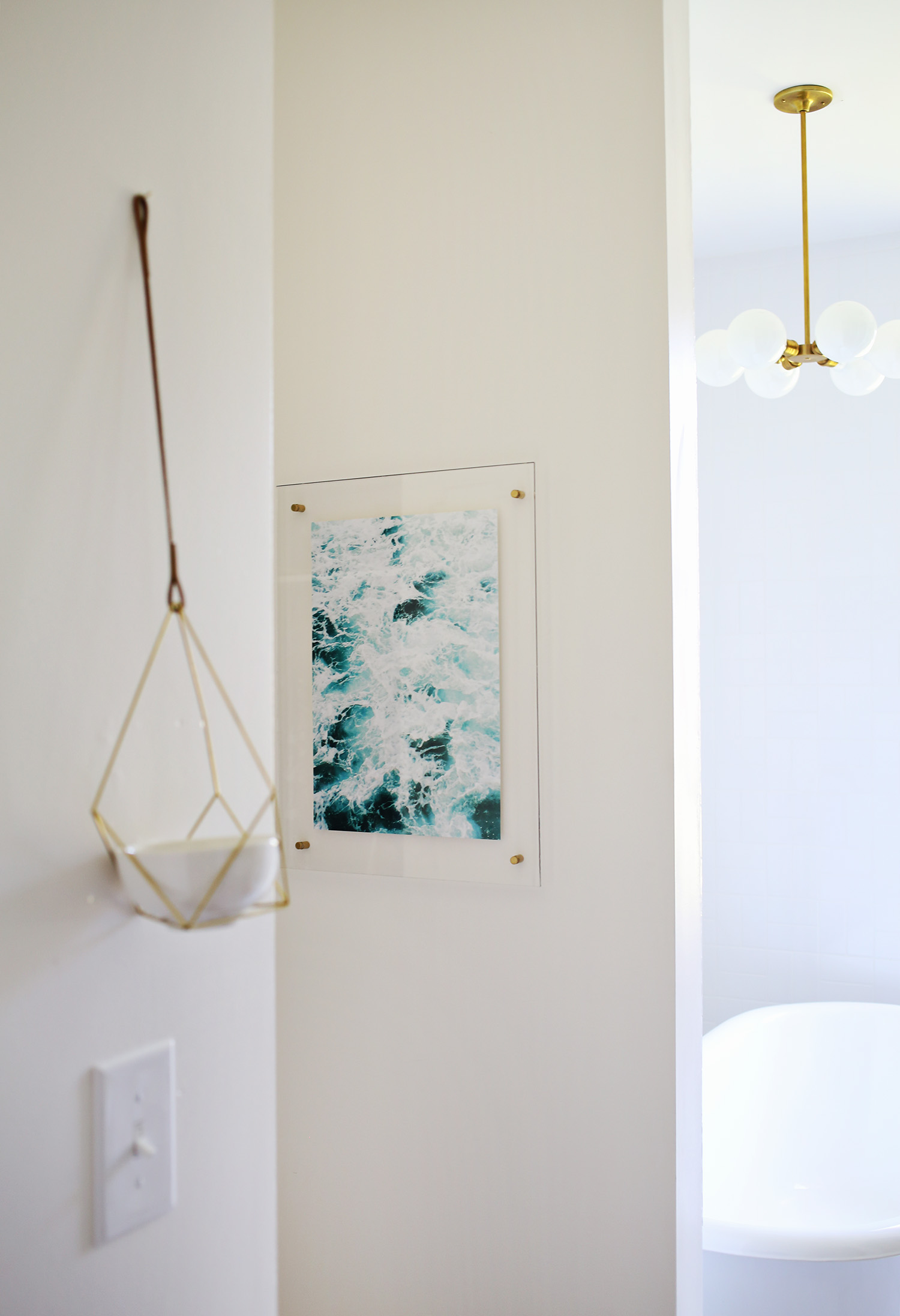Floating Acrylic Frame DIY A Beautiful Mess