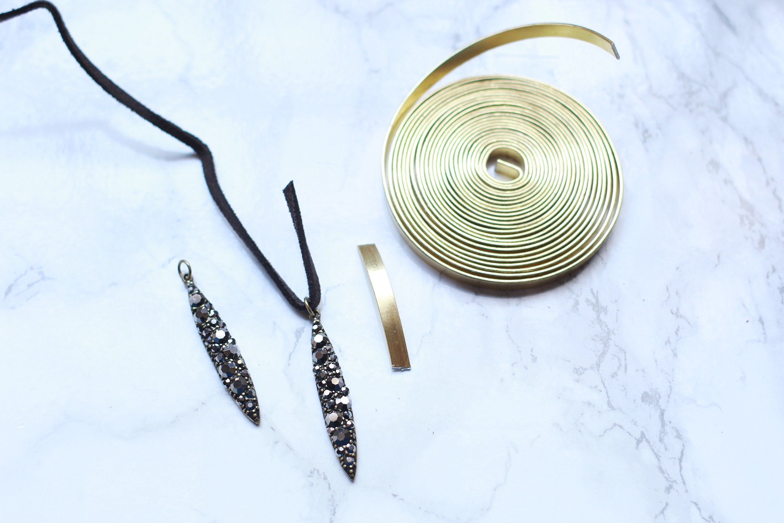 Easy Leather Choker DIY A Beautiful Mess