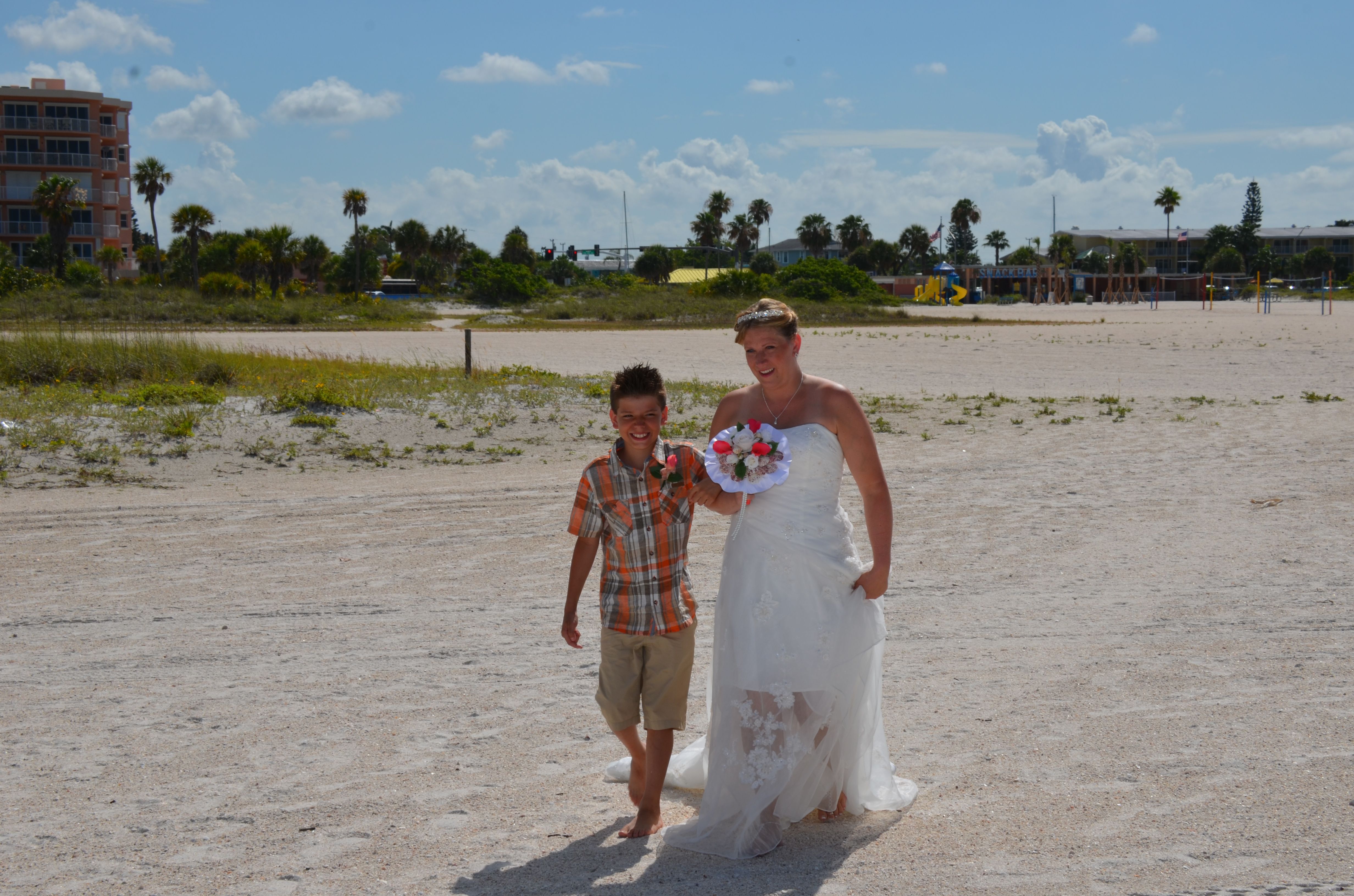 Treasure Island Beach Wedding