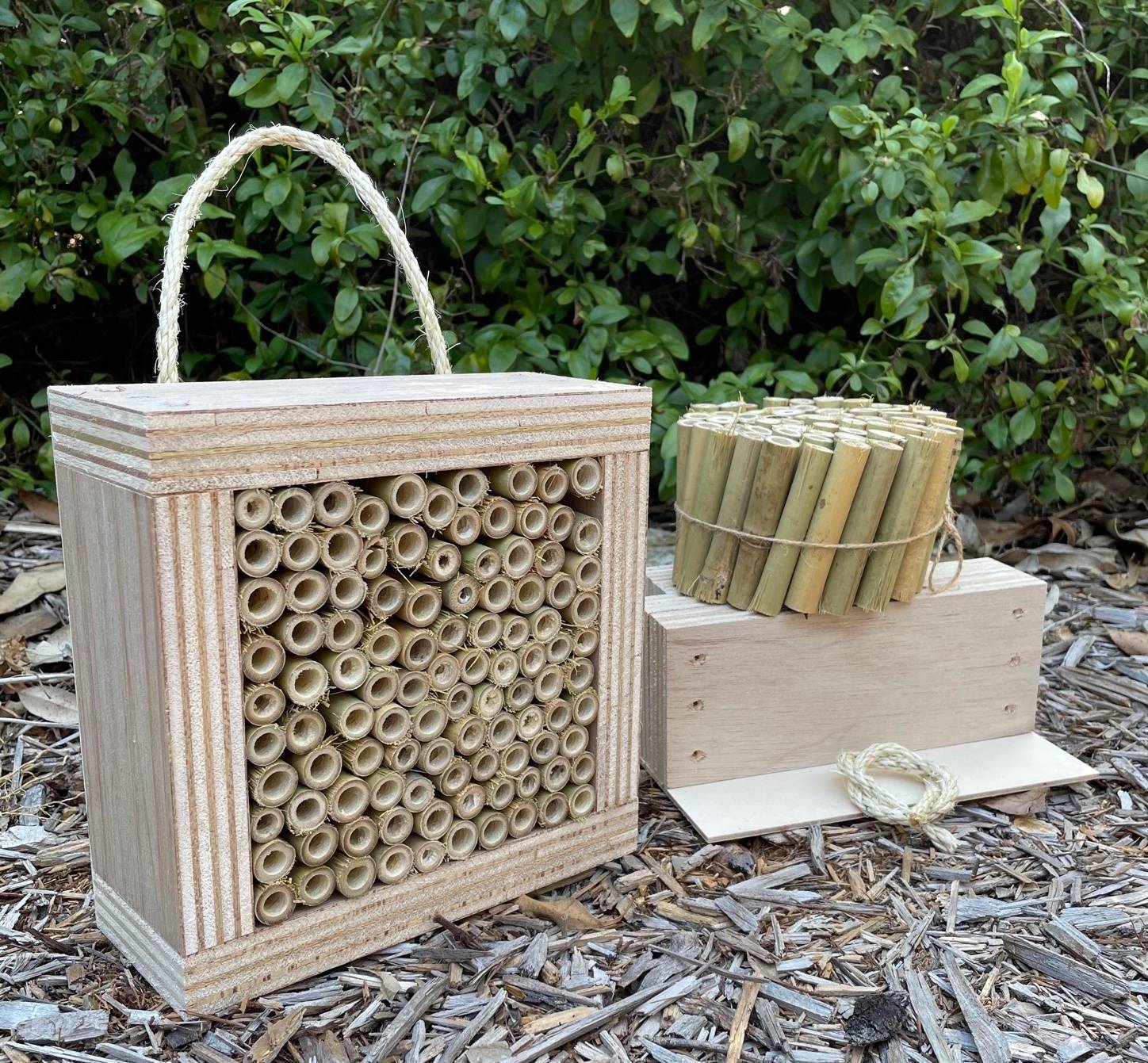 DIY Kit Solitary Native Bee Hotel Australian Ladybird Insect House