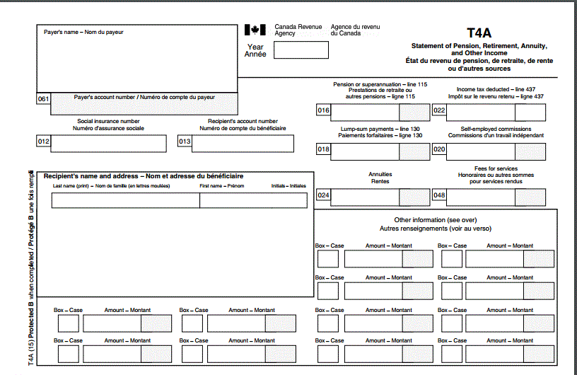 Printing and efiling of T4a Forms now available! Abenaki Associates
