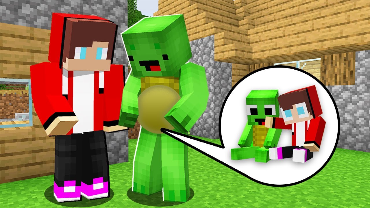 HOW MIKEY BORN BABY JJ and BABY MIKEY in Minecraft (Maizen Mazien Mizen(022)
