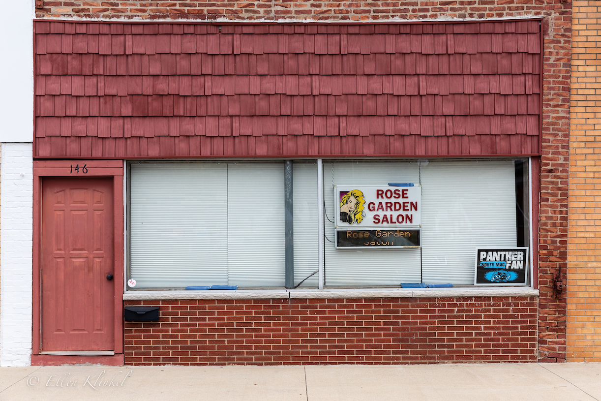 Virden eine kleine Stadt in Illinois ROUTE 66 Nostalgie, Neons