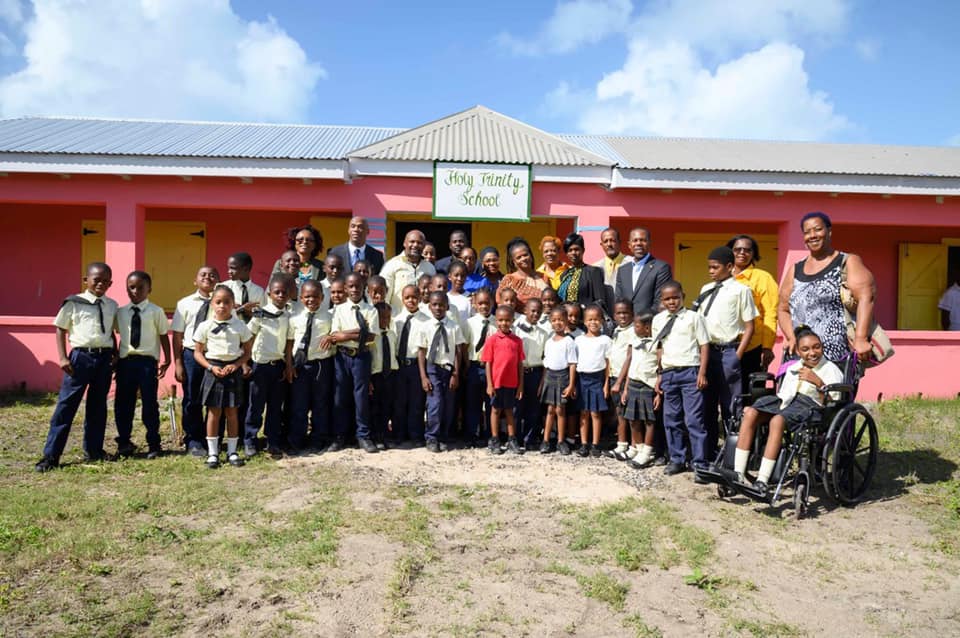 Barbuda’s Holy Trinity School Rebuilt With Your Help Antigua and