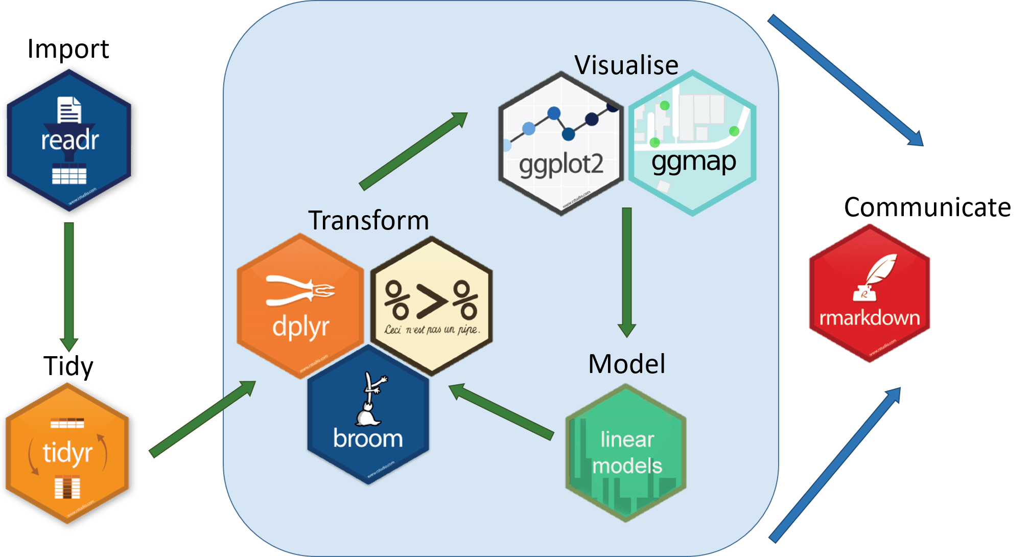 Quantifying population and visualising species occurrence