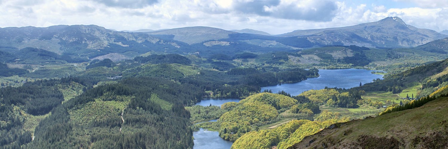Aberfoyle, heart of the Loch Lomond and Trossachs National Park