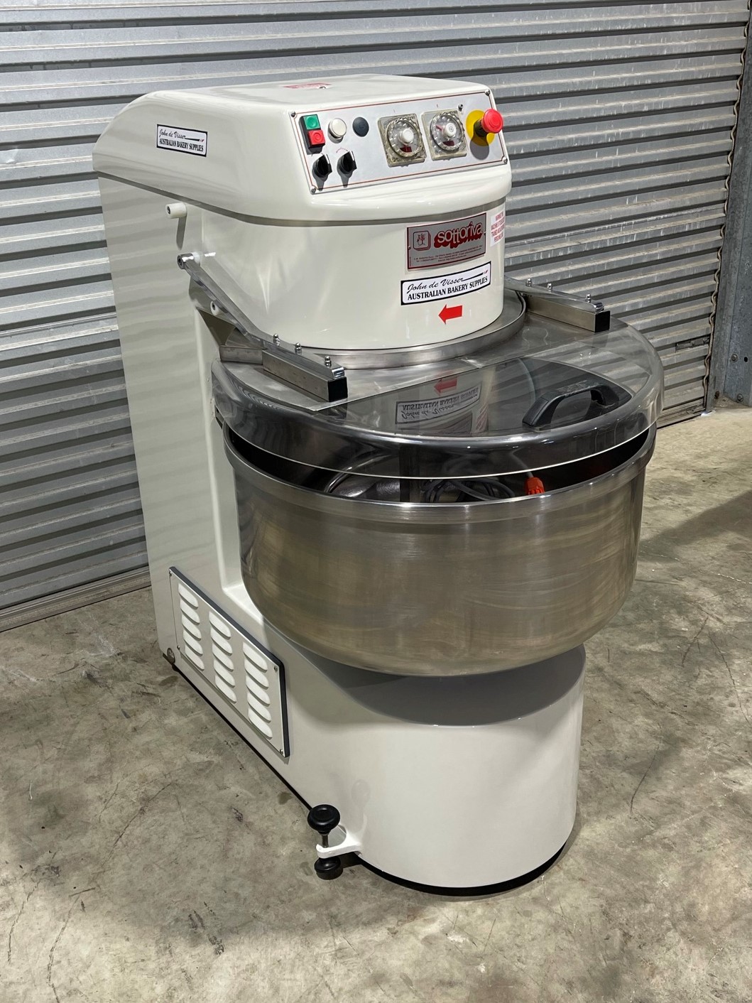 2nd Hand Sottoriva Vela 90 Spiral Mixer 23SP010 » Australian Bakery