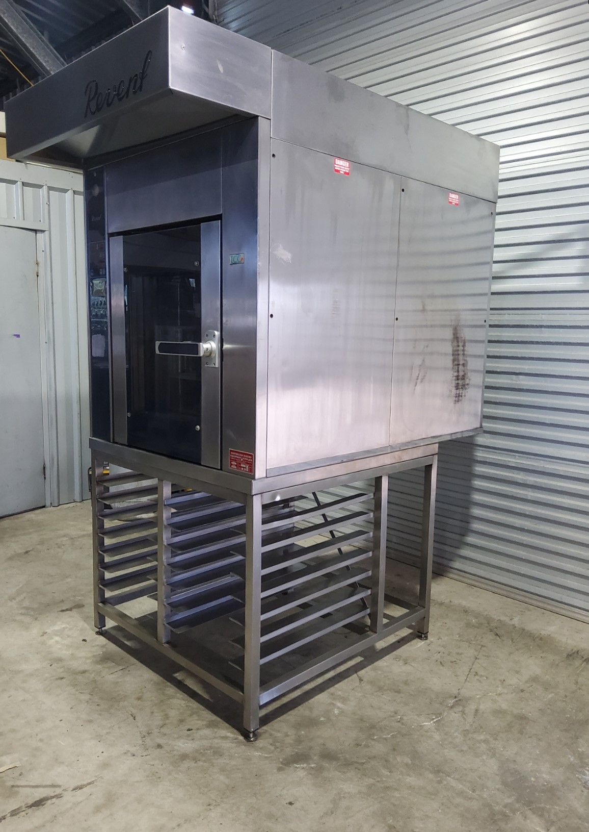 2nd Hand 8 Tray, 739 Mini Revent Rack Oven 23SHR01 » Australian Bakery