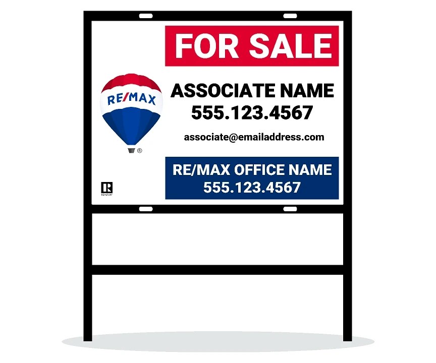 REMAX Real Estate Signs FREE SHIPPING A Better Sign