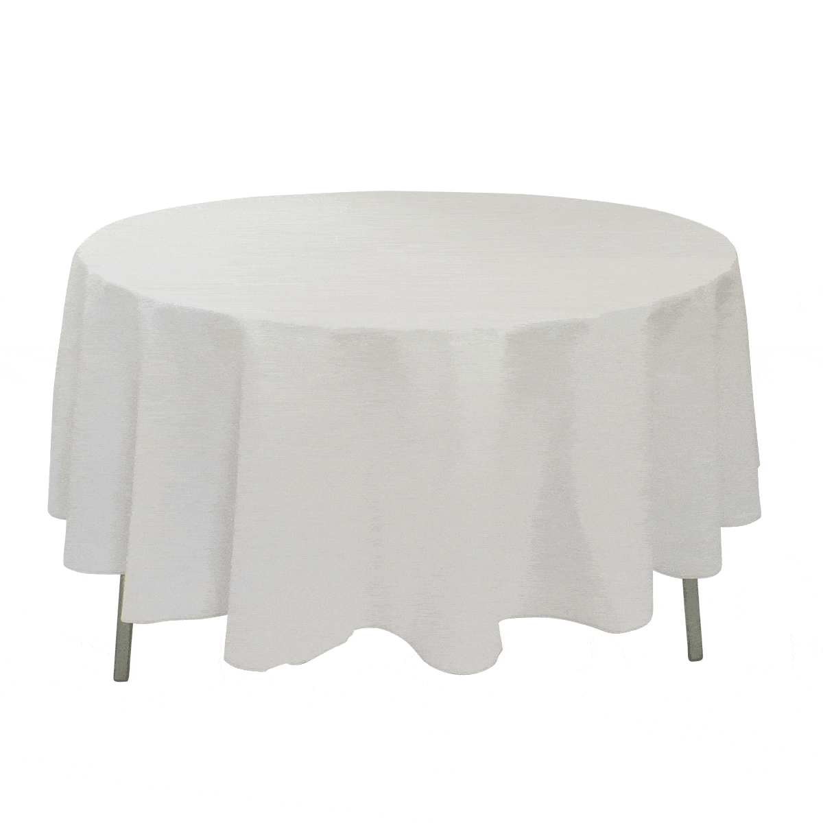Round White Table Cloth 108" AB Event Hire