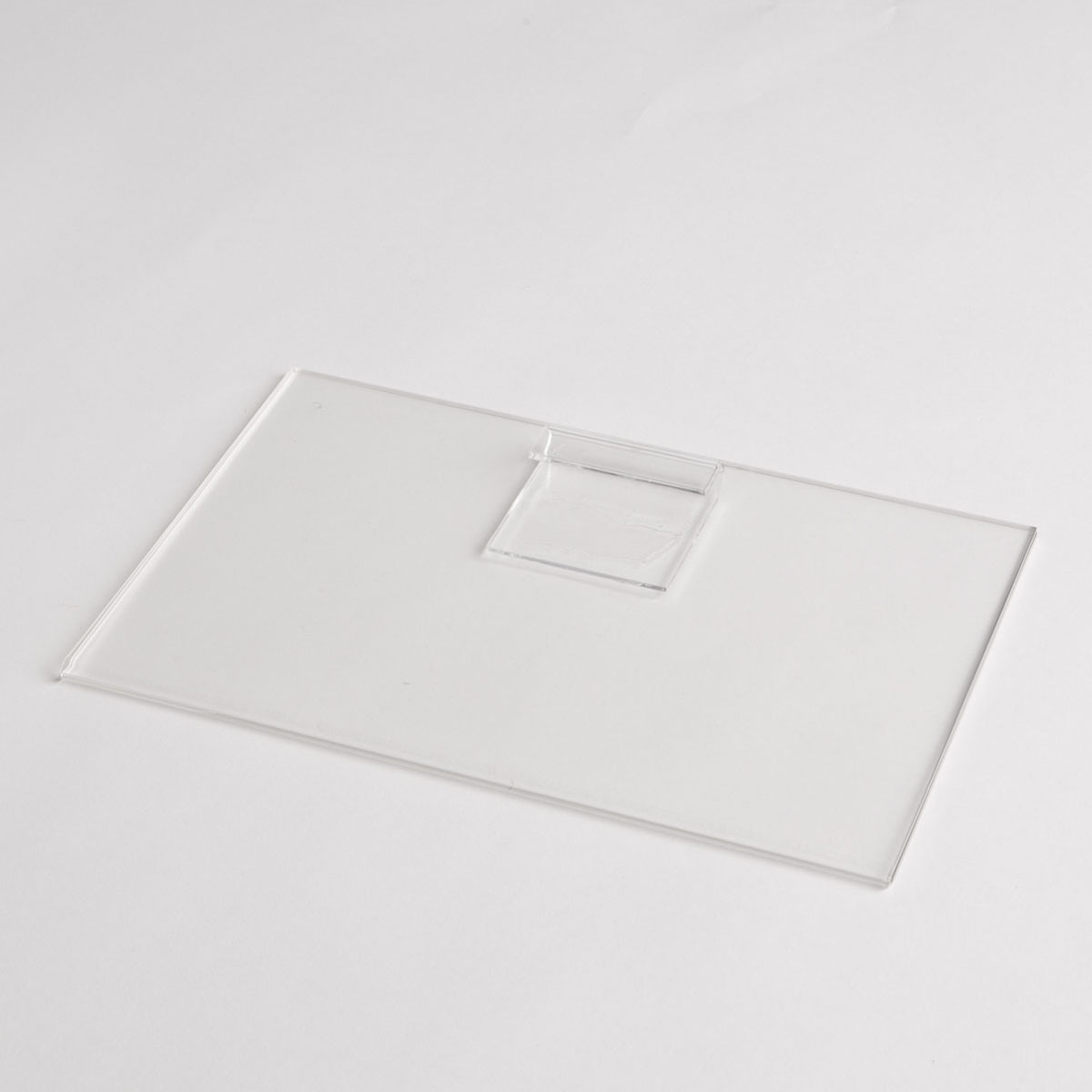 Grid Wall Sign Holder Acrylic A&B Store Fixtures