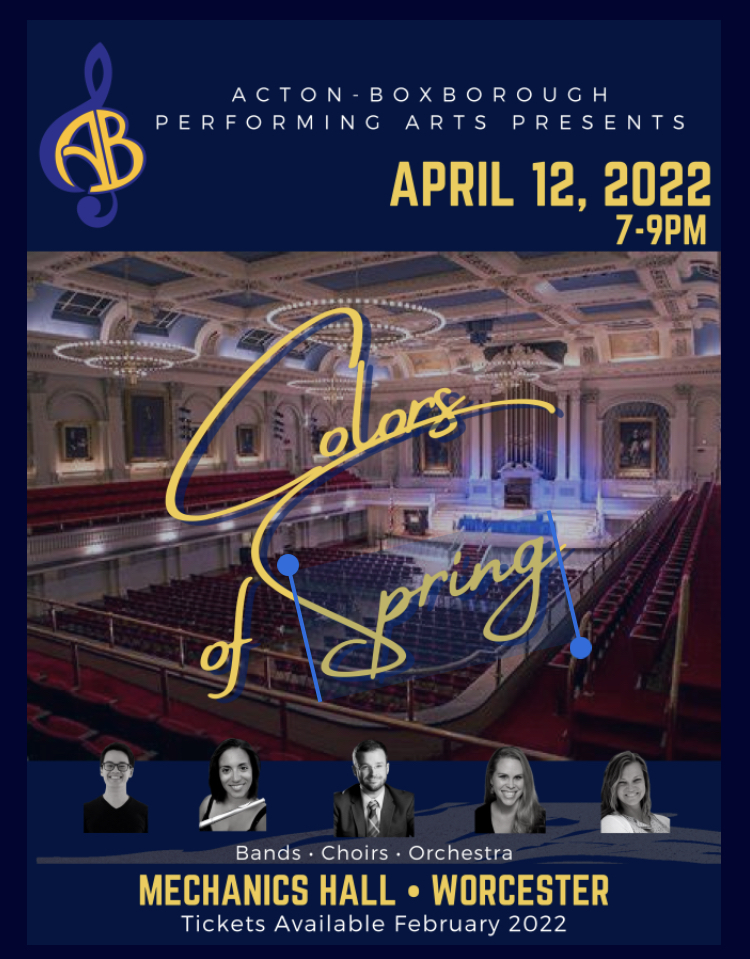 Colors of Spring Concert ActonBoxborough Friends of Music