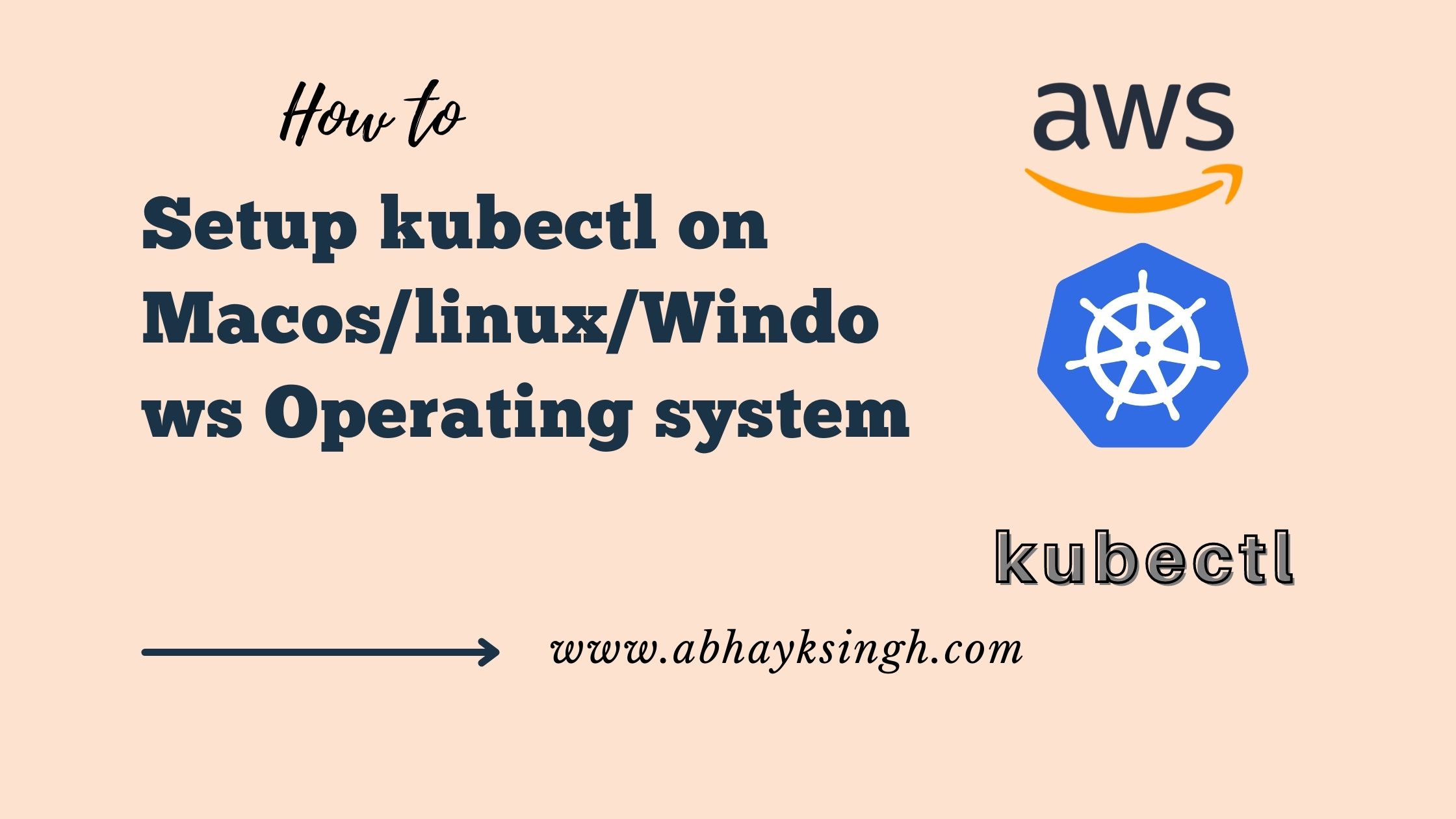 How to setup kubectl on Macos/linux/Windows Operating system