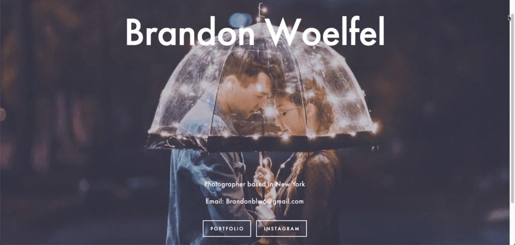 25 Great Examples Of Photography Website Messages
