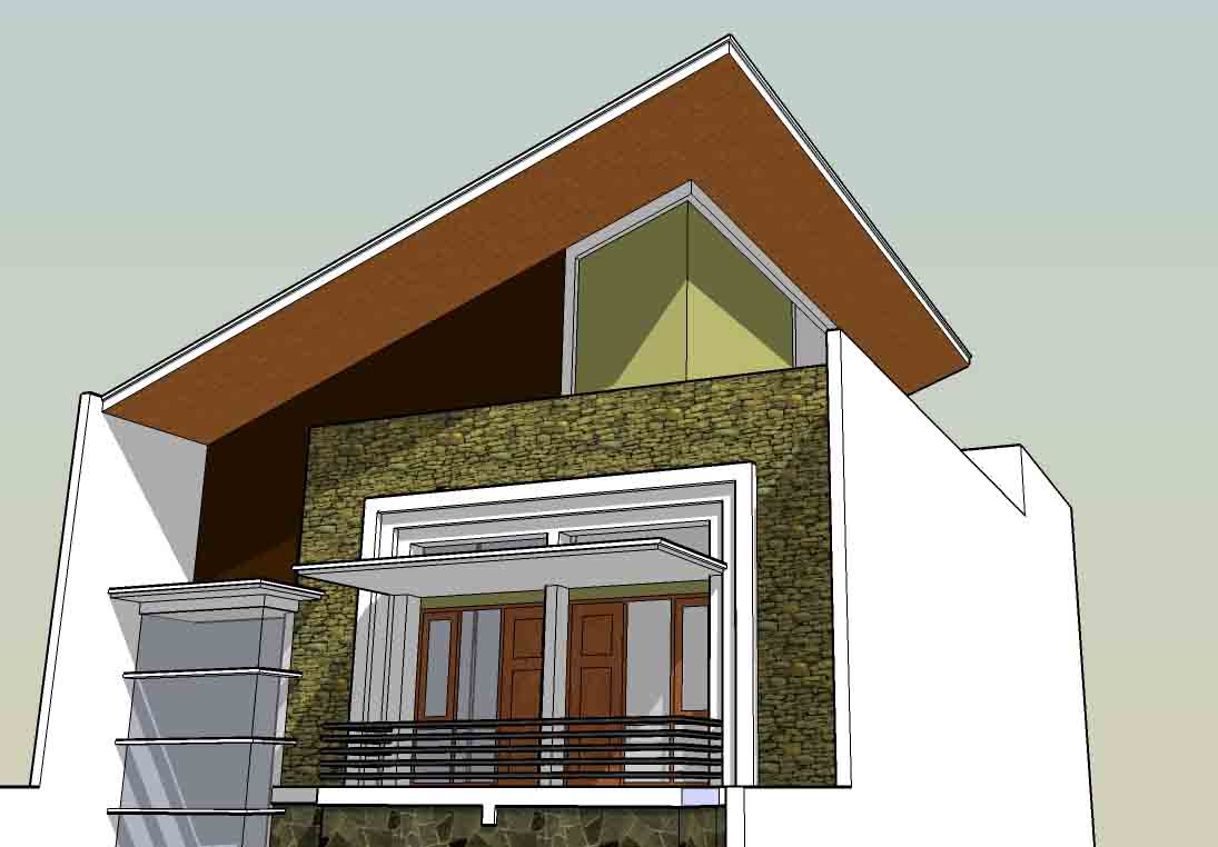 Model Plafon Atap Miring Sobhome