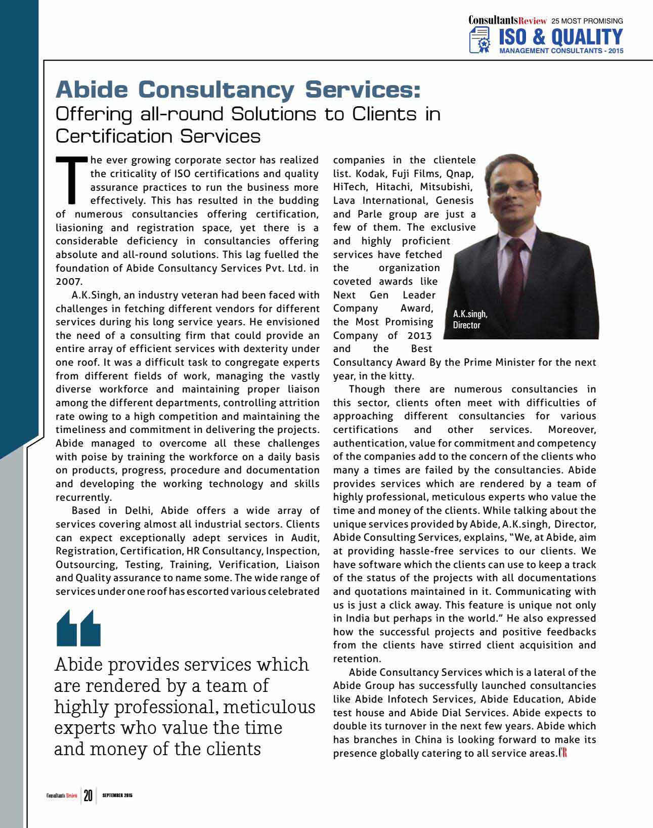 Abide Consultancy Group Of Companies