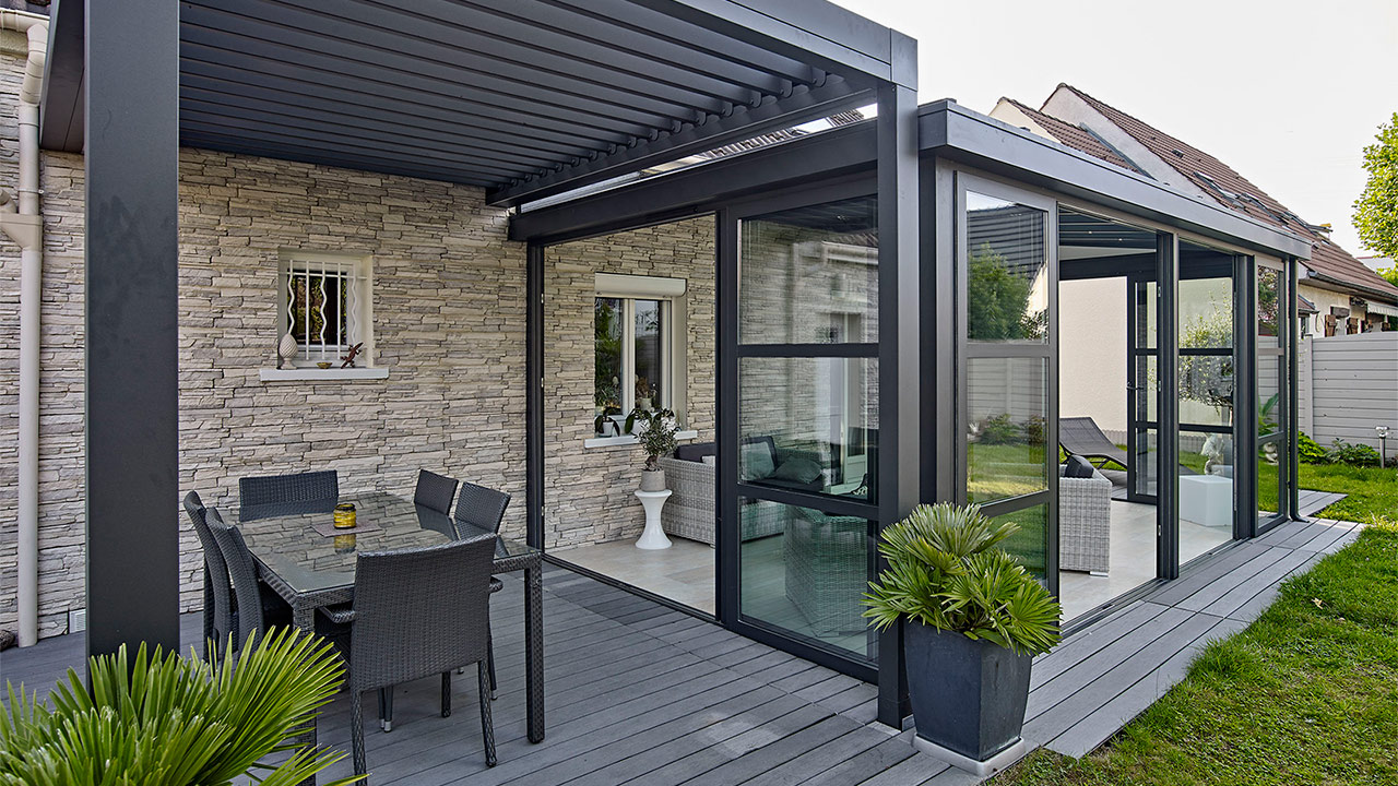 Vérandas classiques Abihome Châssis Portes Vérandas