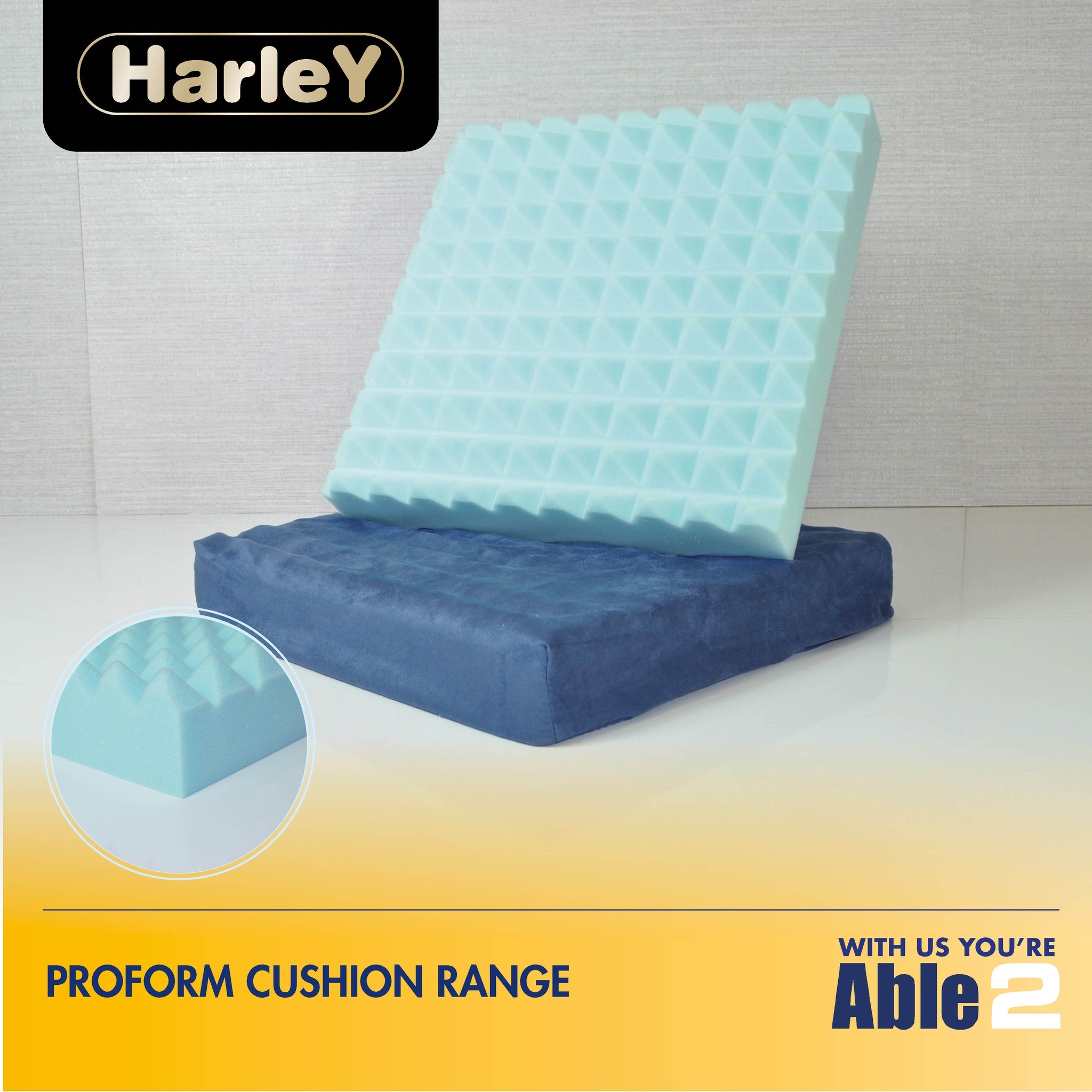 Harley Proform 'Seat Raiser' Cushion Ability Goods