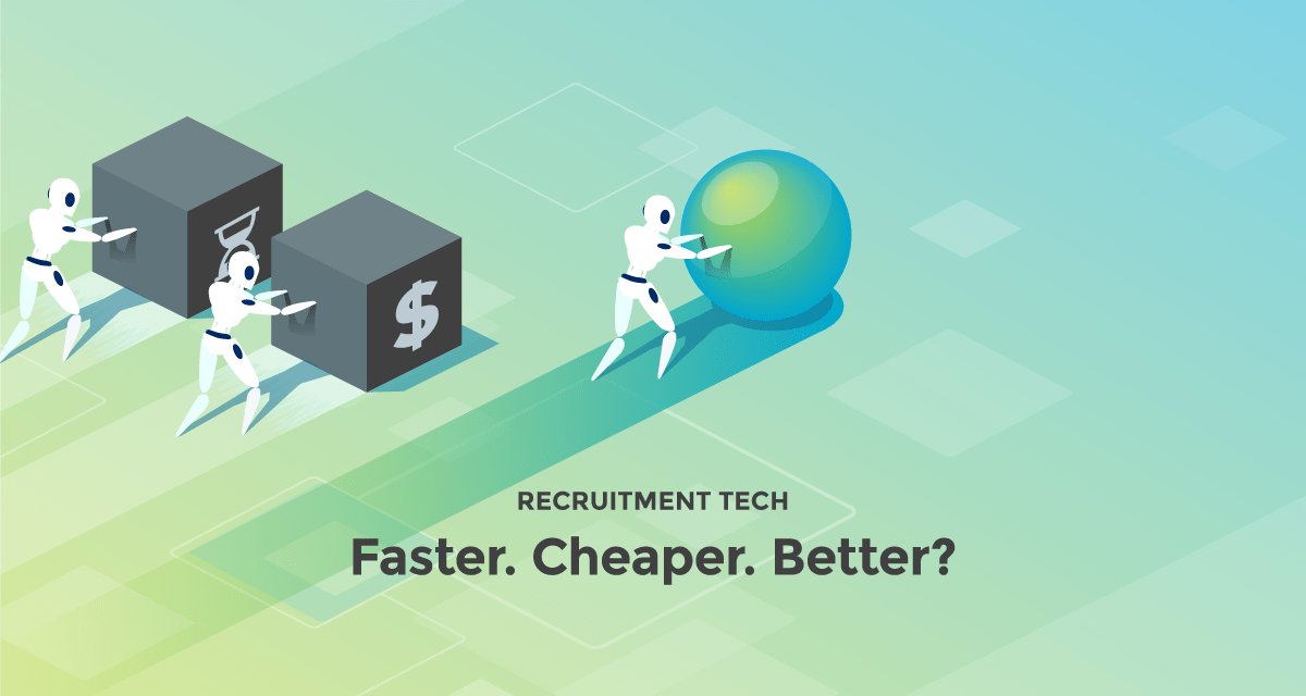 Recruitment tech can make hiring faster and cheaper... but is it better