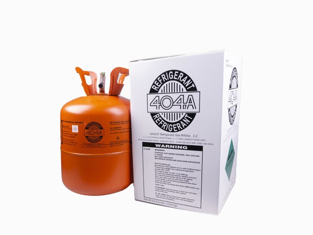 R404A REFRIGERANT 24 LBS 20 CYLINDERS Ability Refrigerants