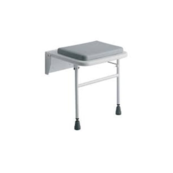 Padded wall mounted shower seat Ability Store
