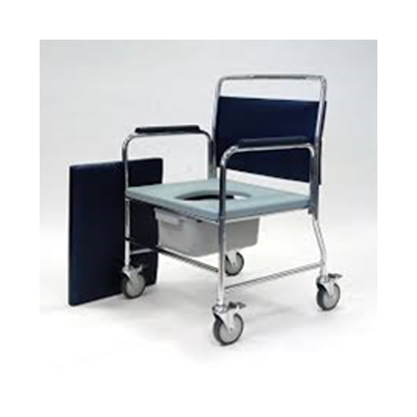 Heavy duty mobile commode chair Ability store