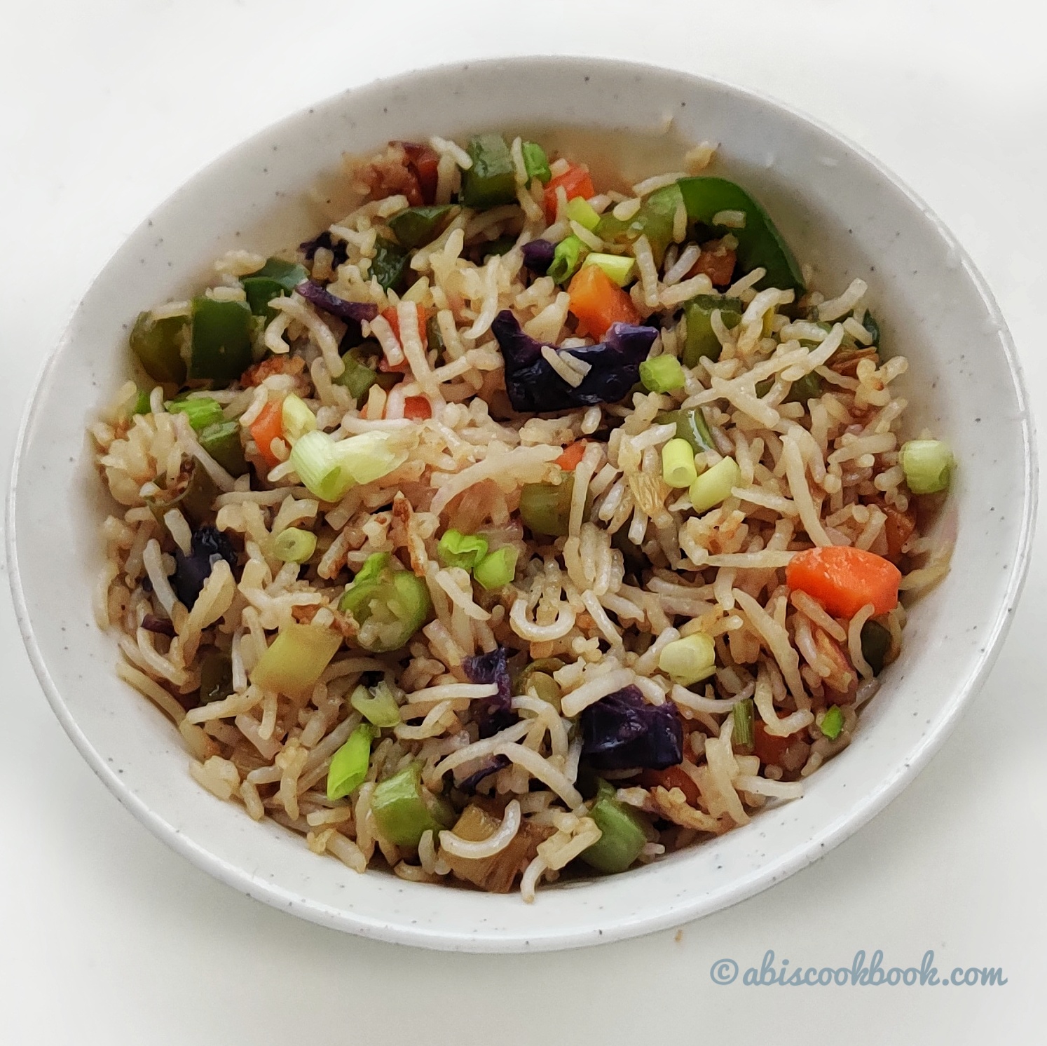 Veg Fried Rice abiscookbook