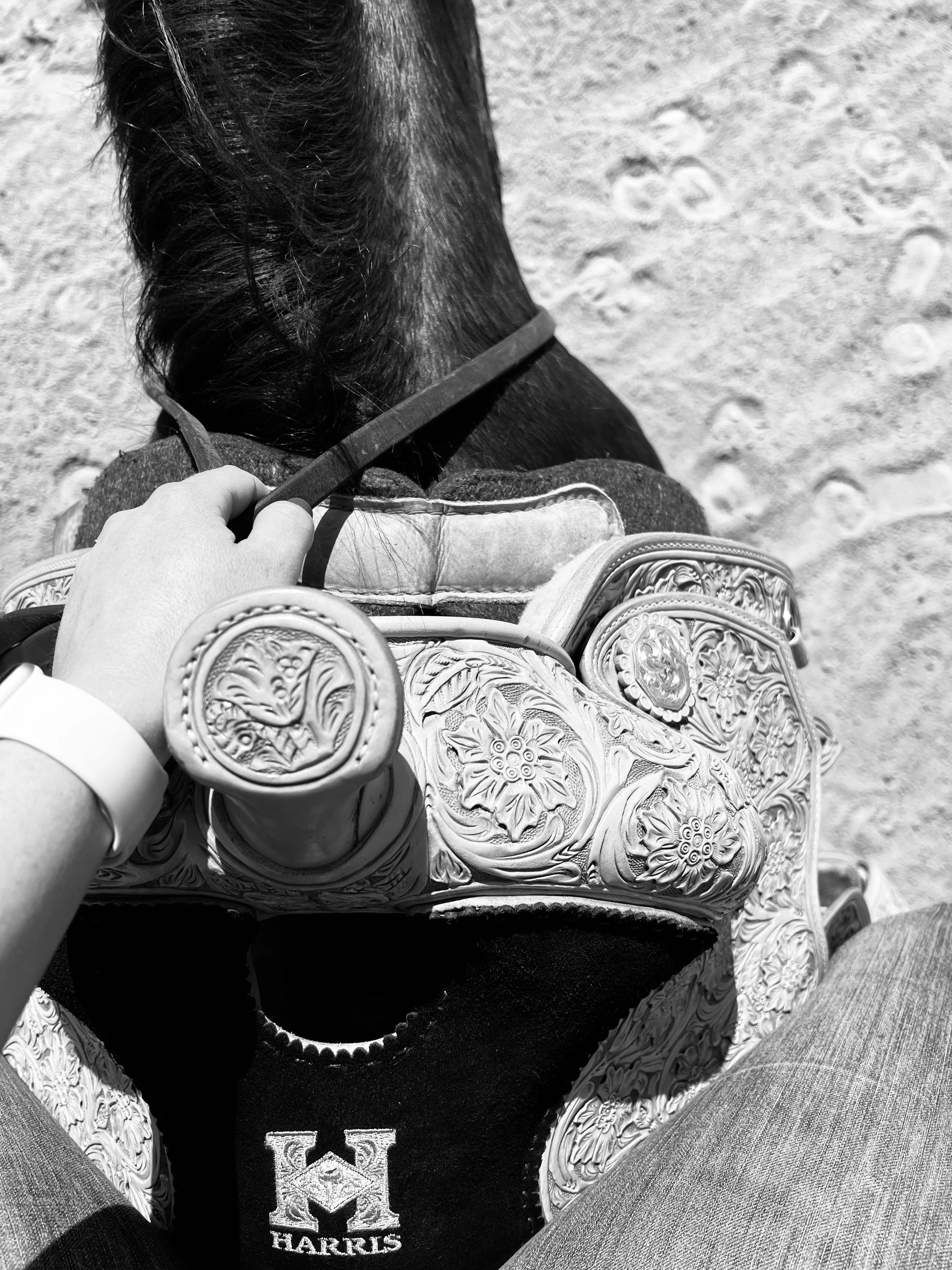 Western Saddles A Bit Less Tack