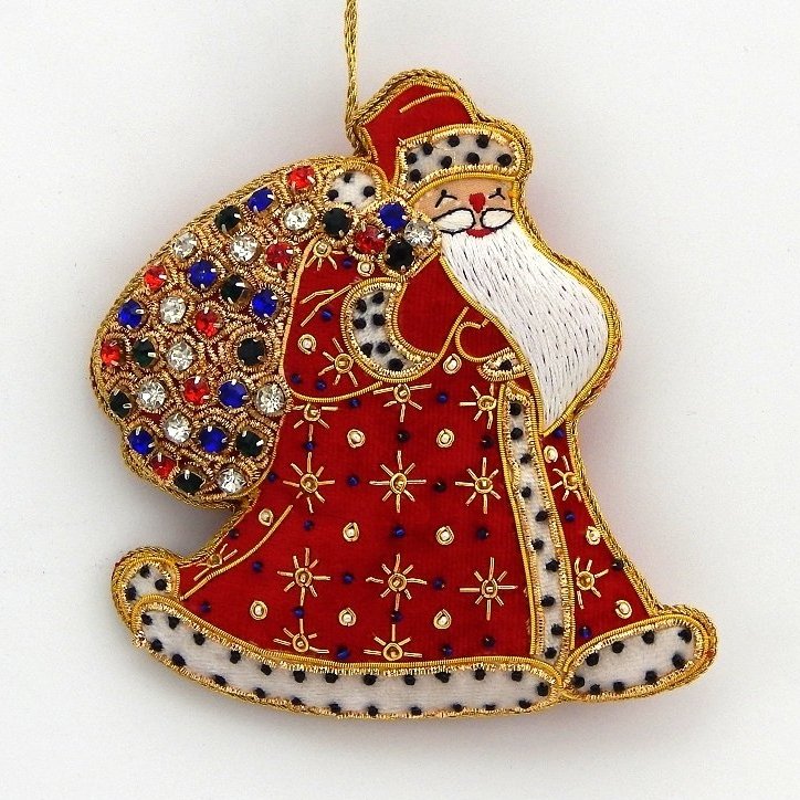 Zardozi Christmas Ornaments