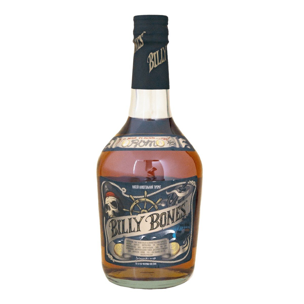 Алкогольний напій ТМ Billy Bones АБК Дніпро
