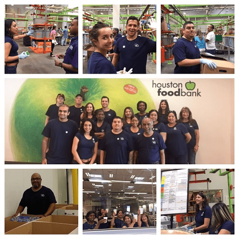 A & B Labs Supporting Our Community at the Houston Food