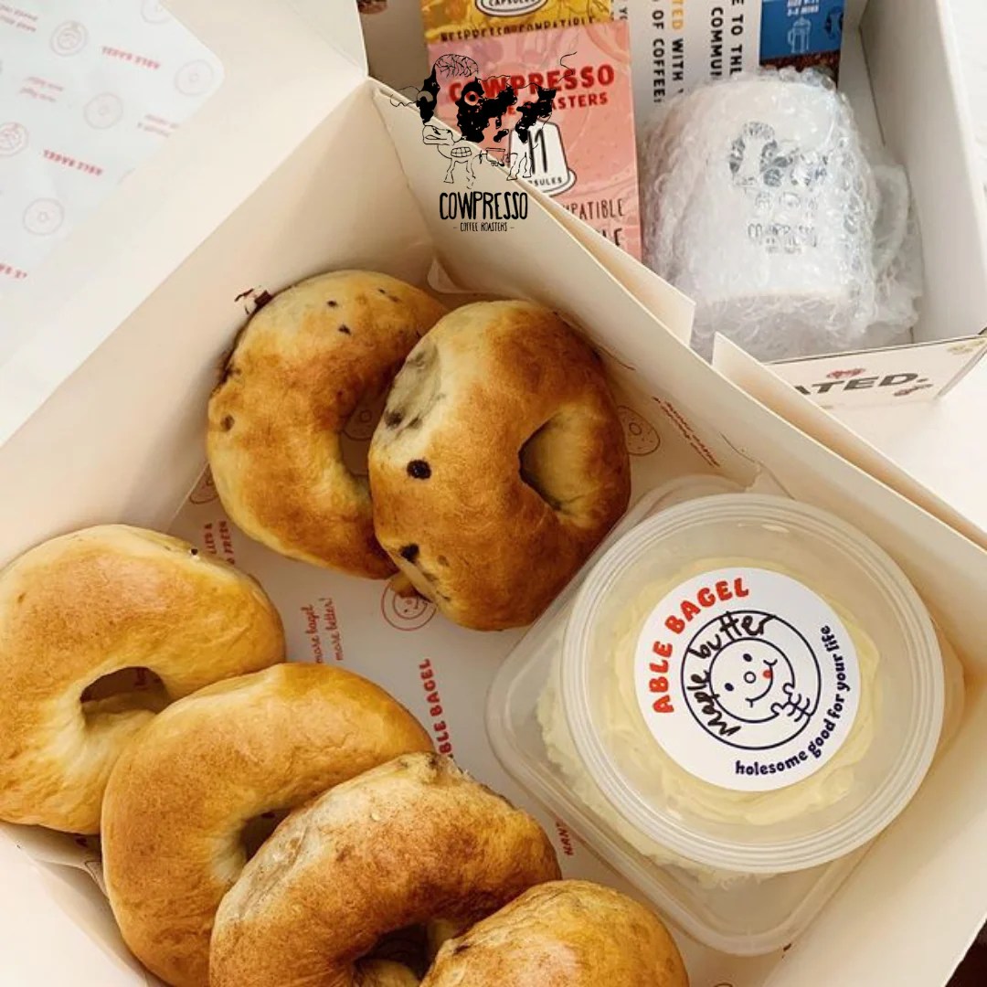 Cowpresso Coffee Roasters Able Bagel