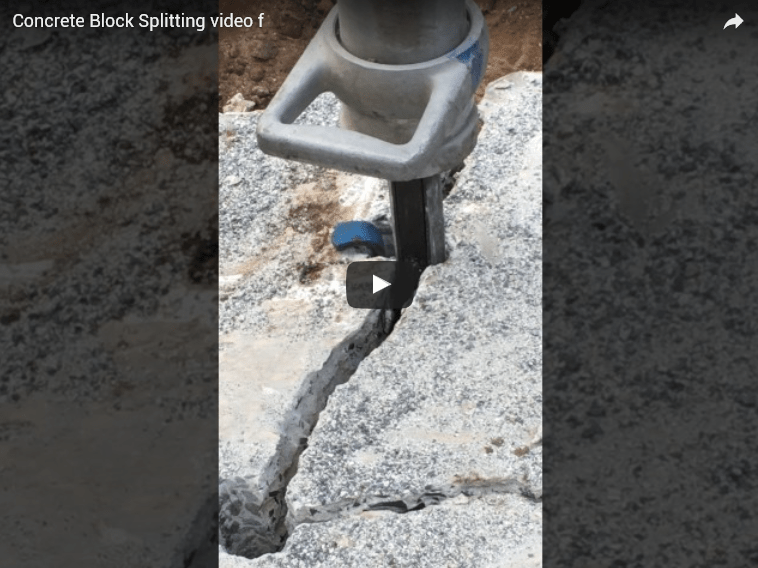 Non Explosive Hydraulic Rock & Concrete Splitting Archives Able Blasting