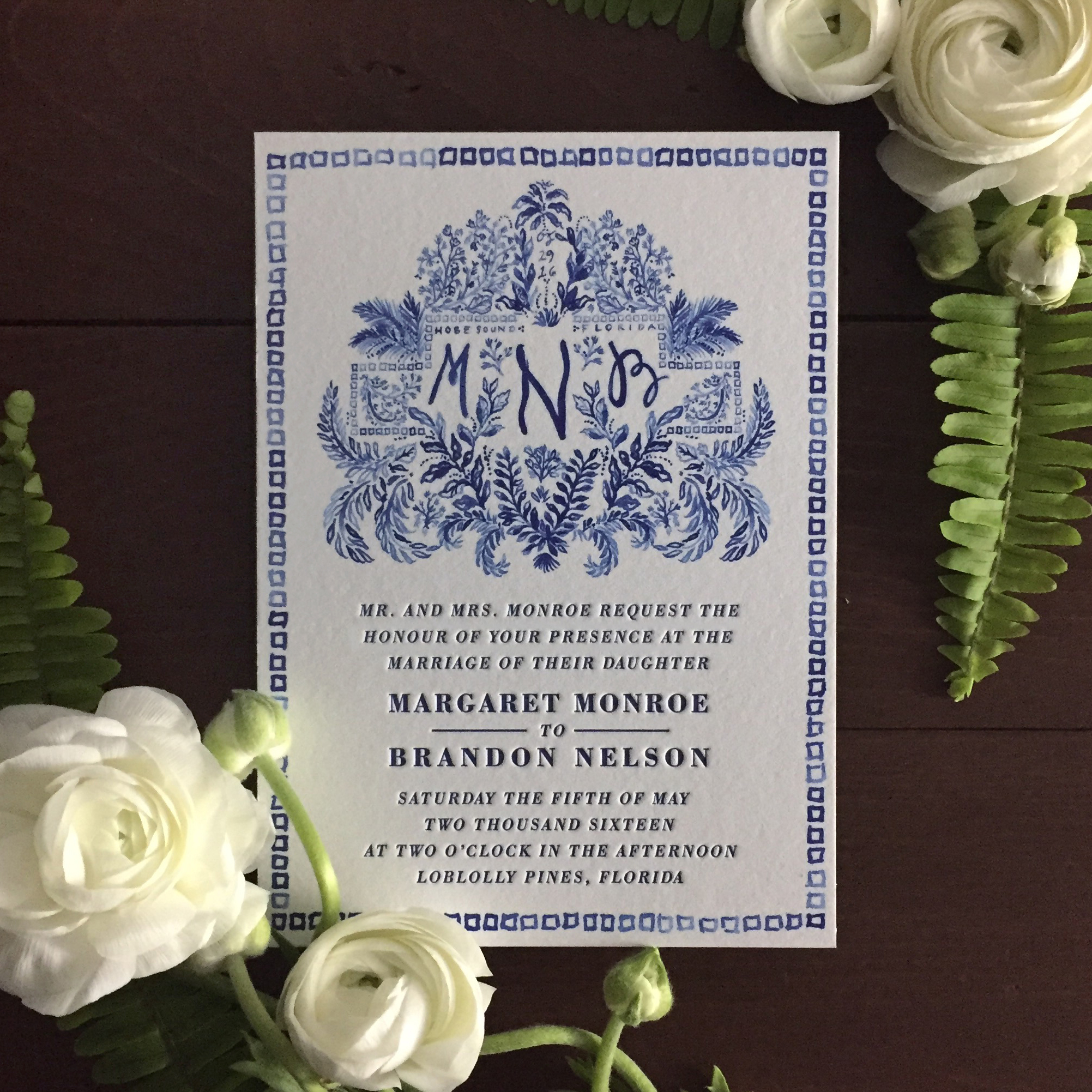 Indigo Able Invitations & Stationery West Palm Beach Florida
