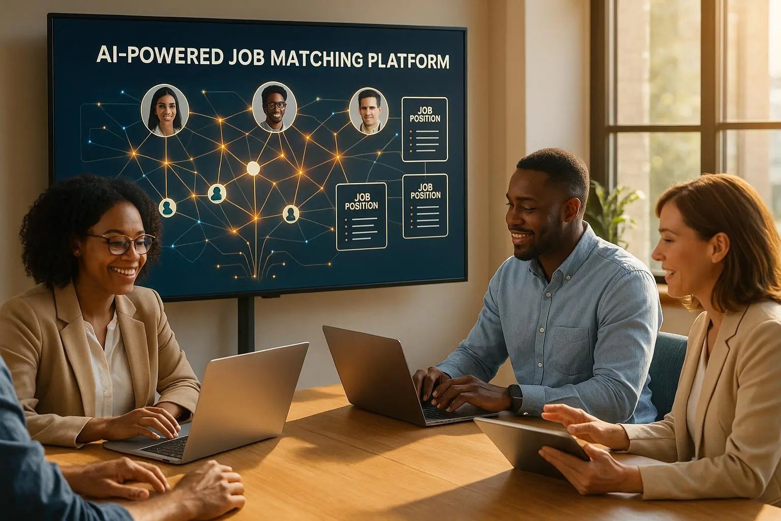 How Job Matching Platforms Use AI ABLEMKR