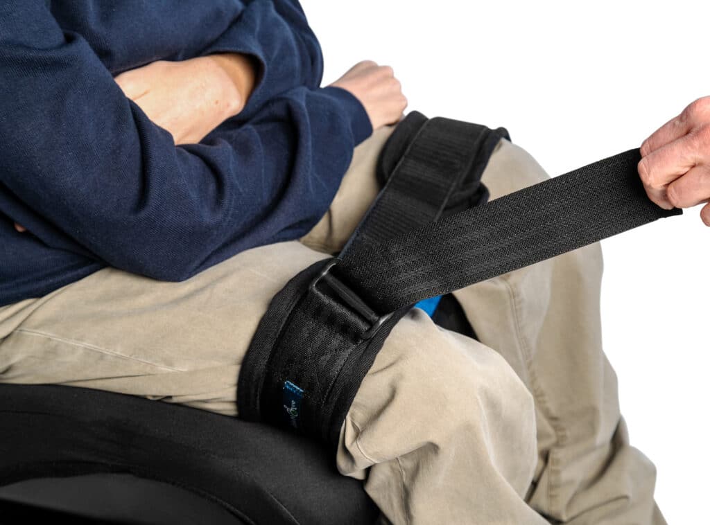 ableStrap a leg strap for wheelchair users by Able Move