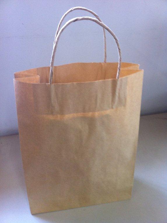 Paper Carry Bag 420 x 320 x 110 (per 50 bags) Able Packaging Supplies
