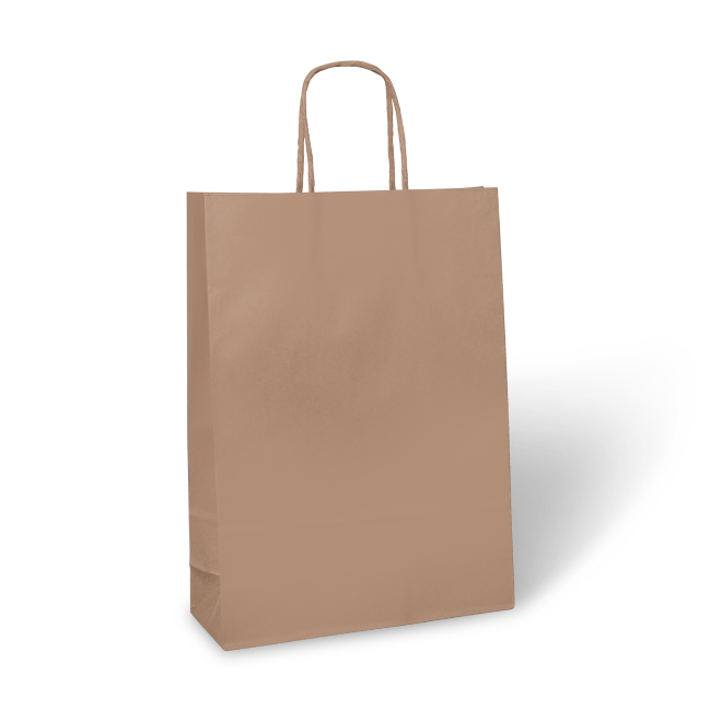 3 Bottle Paper Carry Bag 350 x 255 x 90 Brown (per 120 bags) Able