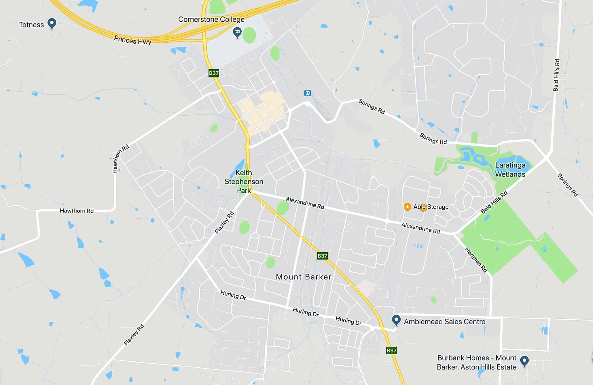 Affordable Self Storage in Mt Barker, Adelaide Hills Able Self Storage