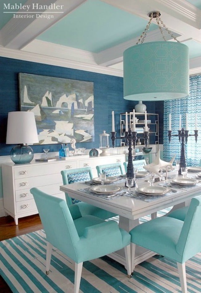 Light Blue Dining Room Ideas