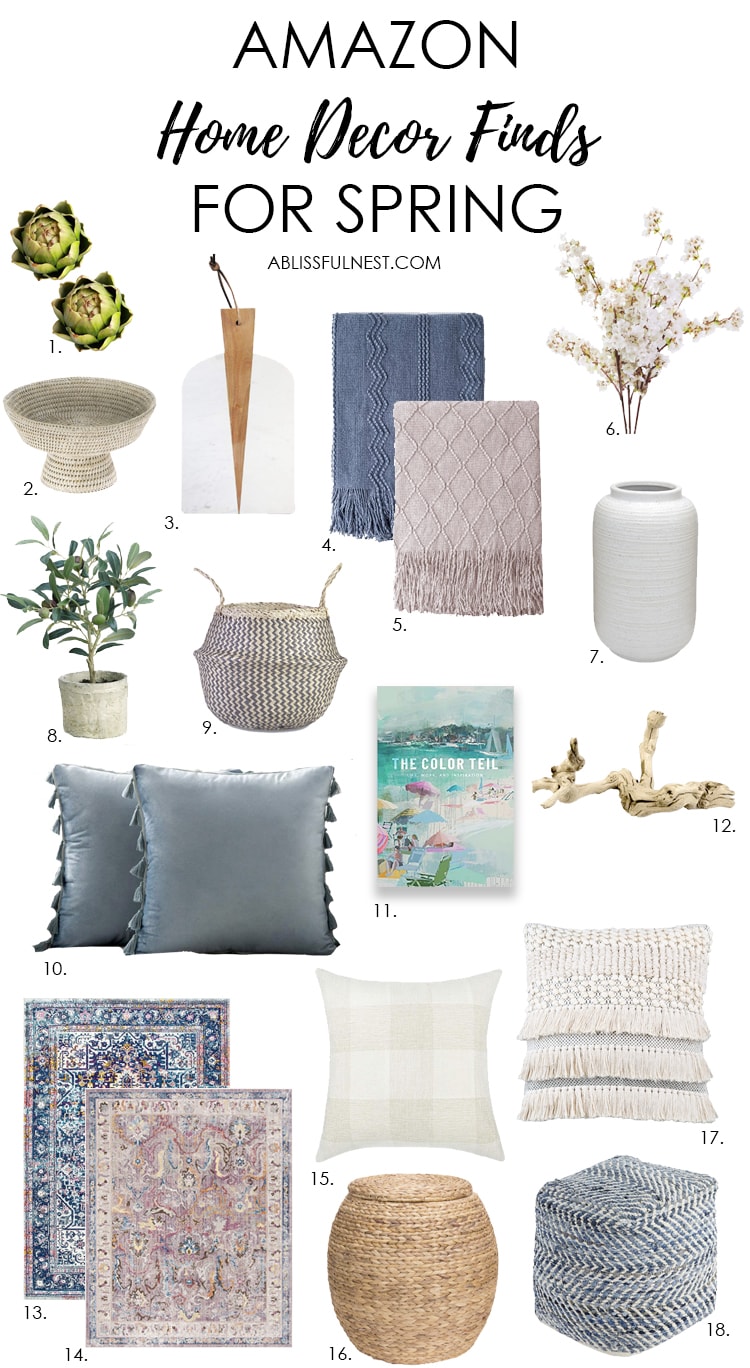 Affordable Spring Home Decor Finds From Amazon A Blissful Nest