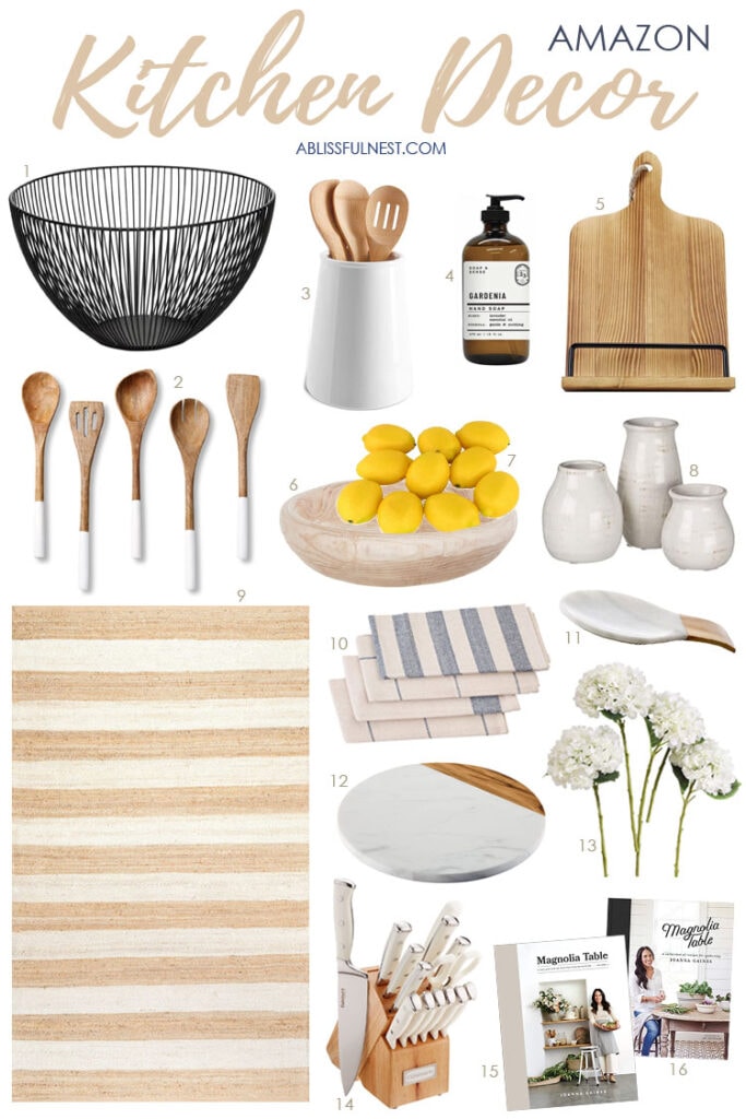 Amazon Kitchen Decor Finds A Blissful Nest