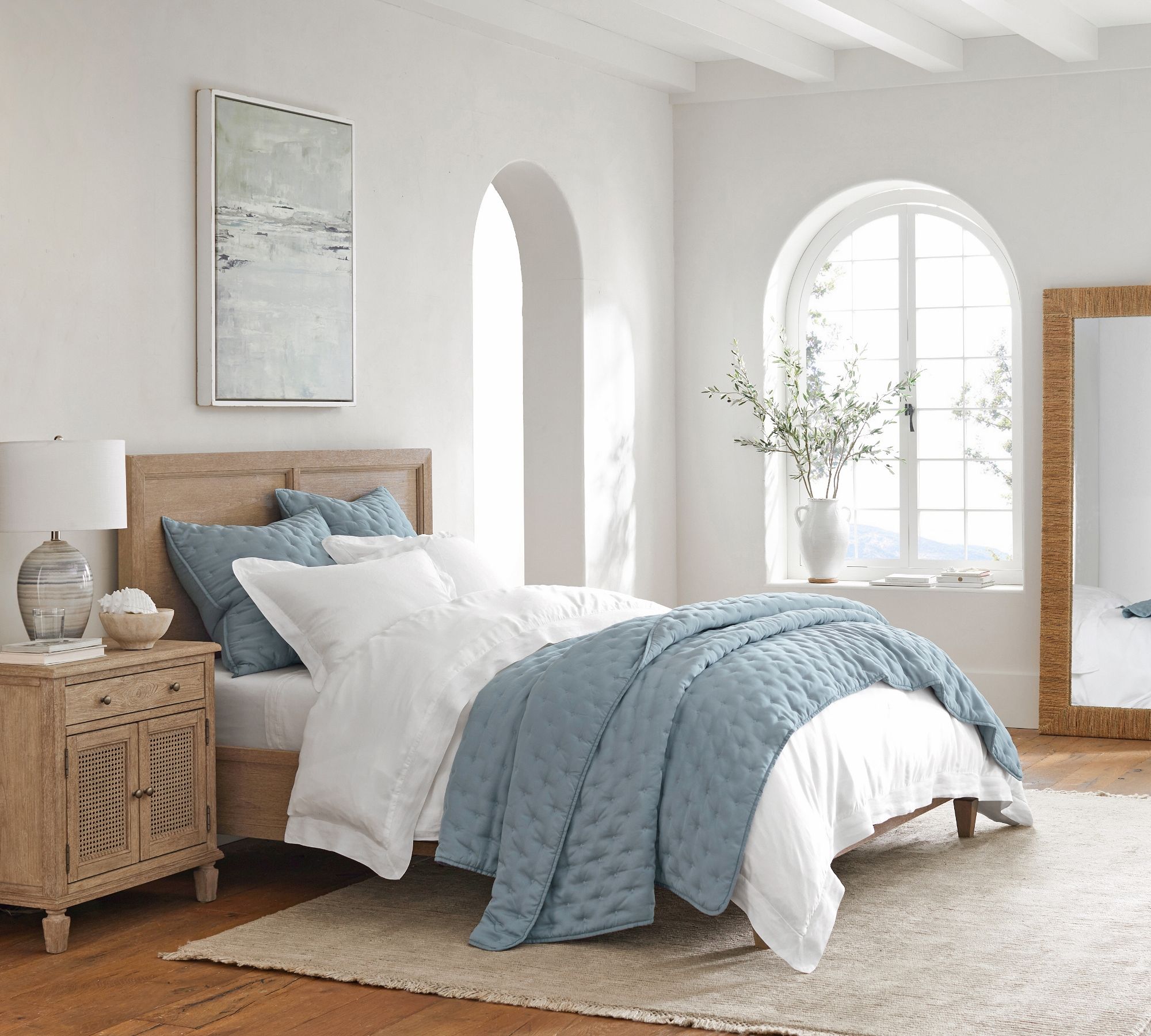 How To Layer A Bed Like Pottery Barn A Blissful Nest
